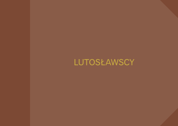 Lutoslawski Family Album